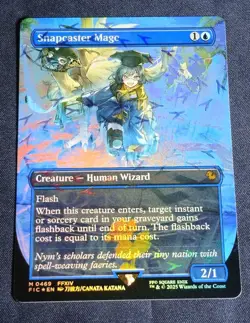 Magic: The Gathering - Final Fantasy - Snapcaster Mage Chocobo Track Foil NM - Image 1