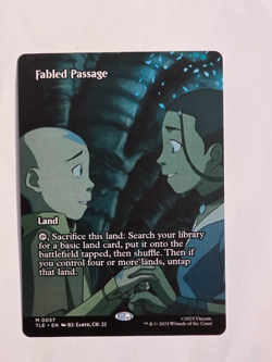 Fabled Passage M0057 Regular (Borderless) Avatar: TLE - MTG - NM - Image 1