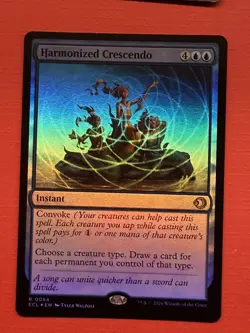 Mtg ECL Lorwyn - Harmonized Crescendo - Foil - NM - Image 1