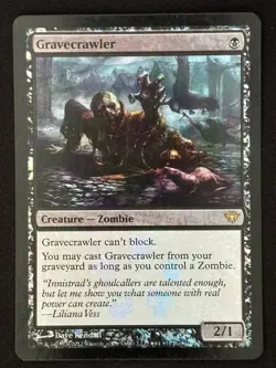 1x MTG Gravecrawler (Foil) - Buy-A-Box Promos (BABP) #64- Magic the Gathering - Image 1