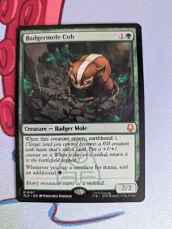 Badgermole Cub Avatar: Last Airbender Magic The Gathering MTG Mythic - Image 1
