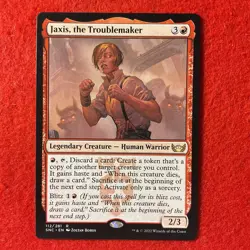 Jaxis, the Troublemaker - Streets of New Capenna - Magic the Gathering - MTG - Image 1