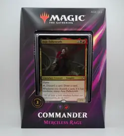 Magic: The Gathering Commander 2019 Deck - Merciless Rage New Unopened - Image 1