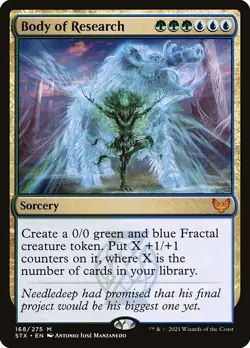 1x Body of Research NM Eng MTG - Strixhaven - Image 1