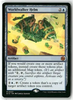 Worldwalker Helm Outlaws of Thunder Junction: the Big Score Regular - Image 1