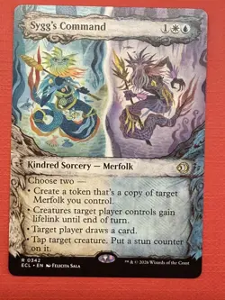 Mtg ECL Lorwyn - Showcase - Sygg’s Command - NM - Image 1