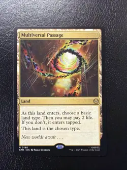 Multiversal Passage R Marvel's Spider-Man 180 NM Normal MTG - Image 1