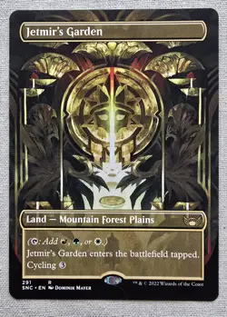 MTG Streets of New Capenna Jetmir's Garden #291 Rare Borderless LP/NM - Image 1