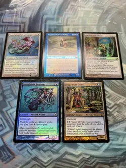 Foil Merfolk Lot - Sygg, River Guide Stonybrook Banneret Svyelun Summon School - Image 2