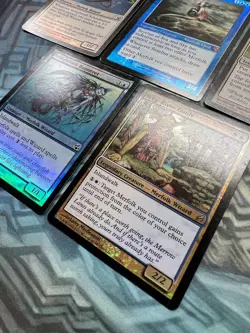 Foil Merfolk Lot - Sygg, River Guide Stonybrook Banneret Svyelun Summon School - Image 5
