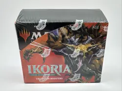 Mtg Ikoria Lair of Behemoths Collector Booster Box New w/ Tear - Image 1