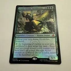 Avatar Kyoshi, Earthbender FOIL 130 Avatar Eternal TLE MTG Mythic Unplayed Mint - Image 2