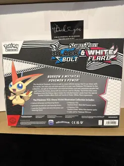 Pokemon Unova Victini Illustration Collection Box Black Bolt White Flare (Read) - Image 3