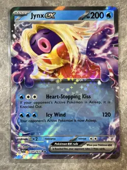 Jynx ex 124/165 Pokemon TCG Sv: Scarlet & Violet 151 Holo Rare (Near Mint) 1 - Image 1