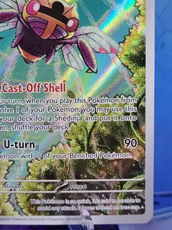 Ninjask 137/132 Illustration Rare Mega Evolution English Pokemon TCG - Image 4