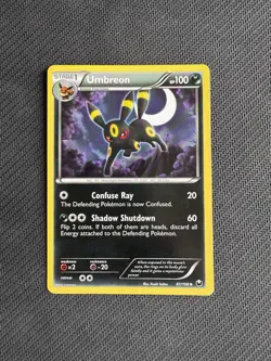 Umbreon 61/108 - Dark Explorers Black & White Rare Pokemon TCG - NM - Image 1