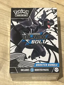 Factory Sealed Pokemon TCG: Scarlet & Violet Black Bolt Booster Bundle - Image 1
