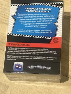 Factory Sealed Pokemon TCG: Scarlet & Violet Black Bolt Booster Bundle - Image 2