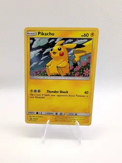 POKEMON PIKACHU SM206 PROMO SM BLACK STAR PROMOS LP - Image 1