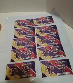 10 Packs of Play! Pokemon Prize Pack Series 6 Sealed with Free Shipping - Image 1