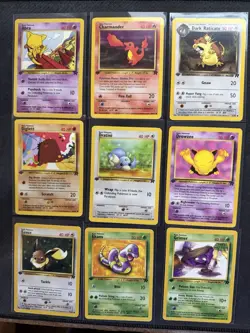 Team Rocket - Complete Commons - 1st Edition NM/LP- Pokemon WOTC - Image 1