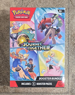 Pokemon TCG Journey Together Booster Bundle SEALED - 6 Booster Packs - Image 1