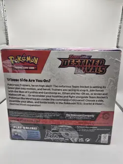 Pokemon TCG Scarlet & Violet Destined Rivals Booster Box, Sealed, 36-Pack - Image 2
