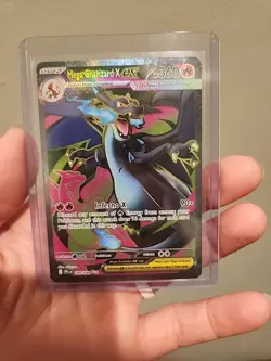 2025 Pokemon Phantasmal Flames PFL EN Mega Charizard X ex Ultra Rare #109/094 - Image 1