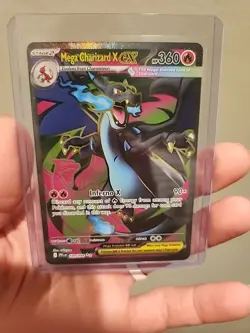2025 Pokemon Phantasmal Flames PFL EN Mega Charizard X ex Ultra Rare #109/094 - Image 2