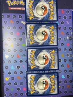 Pokemon Prismatic Evolutions TCG 4 Pokeball Reverse Holo Lot - Image 2
