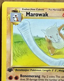 Marowak 39/64 Jungle Set 1st Edition 1999 Vintage Pokemon TCG - Image 5