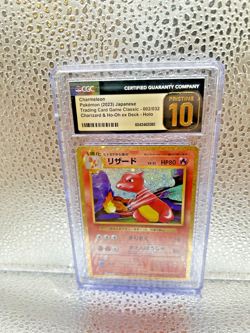 Charmeleon 002/032 Pokemon Classic: Charizard Holo (Japanese) CGC PRISTINE 10 - Image 1
