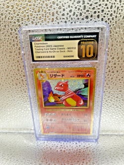 Charmeleon 002/032 Pokemon Classic: Charizard Holo (Japanese) CGC PRISTINE 10 - Image 2