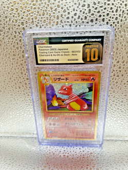 Charmeleon 002/032 Pokemon Classic: Charizard Holo (Japanese) CGC PRISTINE 10 - Image 3