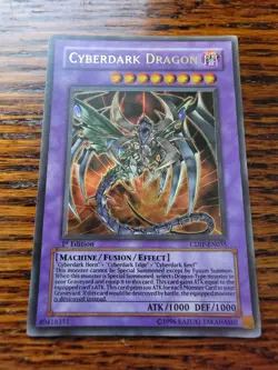 PL! - YUGIOH CYBERDARK DRAGON CDIP-EN035 1ST ULTRA - Image 1