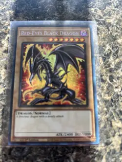 Yu-Gi-Oh! Red-Eyes Black Dragon MP22-EN267 Prismatic Secret Rare - Image 1