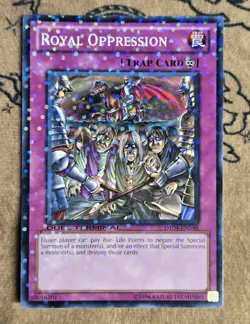 Yugioh Royal Oppression DT04-EN048 Duel Terminal 4 Limited Edition NM - Image 1