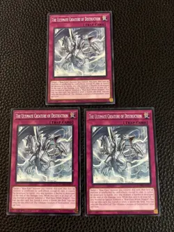 The Ultimate Creature Of Destruction (X3) SDWD-EN029 Yugioh 1st Edition (New) - Image 1