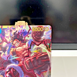 Monkey D. Luffy OP11-118 SEC A Fist of Divine Speed Japanese -NEAR MINT - Image 3