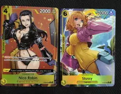 Nico Robin ST29-009 Parallel Full Art One Piece TCG English OP Stussy - Image 1