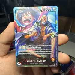 Silvers Rayleigh (Alt Art) Leader OP12-001 Legacy Of The Master One Piece - Image 1