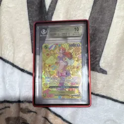 One Piece Nami SP OP08-106 Emperors in the New World OP08 BGS PRISTINE 10 - Image 1