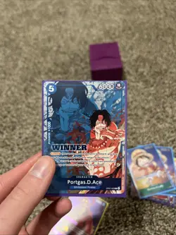 Winner Who’s Who And Winner Ace Blocker One Piece Trading Card Game - Image 2
