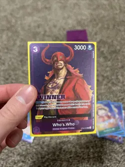 Winner Who’s Who And Winner Ace Blocker One Piece Trading Card Game - Image 3