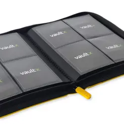 Vault X Sunrise Yellow 4-Pocket Exo-Tec Zip Binder - 160 Cards - New - Image 2