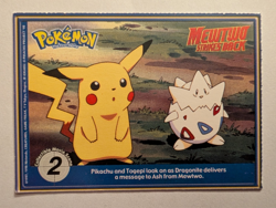 Bugerking Pidgeot #18 Poke Trivia Pokemon Card *Perforated* - Image 2