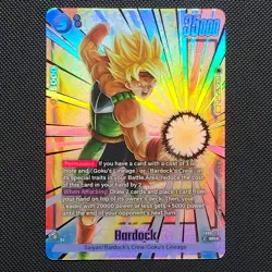 Bardock FB08-112 Alternate Art Saiyan's Pride Dragon Ball English Card Fusion Wo - Image 1