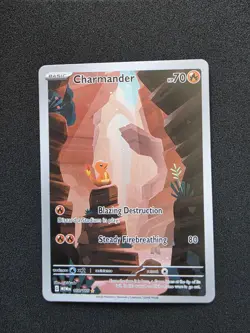 Pokemon TCG Charmander 168/165 SV Scarlet & Violet 151 Card NM Condition - Image 1