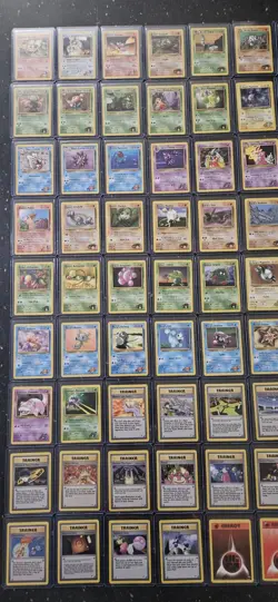 LP/MP(Unlimited)COMPLETE Pokemon GYM HEROES Set 90-Card UNCOMMON/COMMON Non-Holo - Image 2