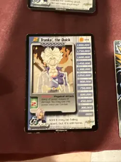 Trunks 1-3 + HT Cell Saga DBZ CCG Personality Card Set Dragon Ball Z Unlimited - Image 4